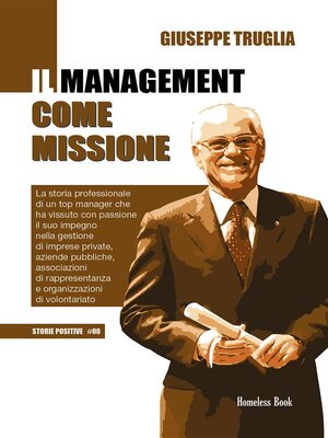 cover image of Il management come missione